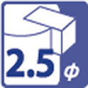 2.5φ
